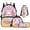 Ice Cream Axolotl, variant on Pzuqiu Snow Wolf Family 17 Inch Kids Backpack Set 4PCS,Lightweight & Durable School Bag with Lunch Bag Pencil Case Water Bottle Holder,Comfortable for All Day Travel Daypack