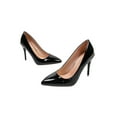 thumbnail image 3 of Eloshman Womens Comfort High Heel Pumps Formal Anti-Slip Pointed Toe Sexy Dress Pump Shoes Black 5, 3 of 8