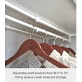 thumbnail image 4 of Yamazaki Home Expandable Suitcase Rack, White, Steel, Expandable, 4 of 7