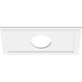 thumbnail image 4 of Ekena Millwork CMP22X11RE-05000 5 in. ID x 7,5 in. Rectangle Architectural Grade Médaillon de Plafond Contemporain PVC, 4 of 7