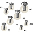 thumbnail image 3 of Arandelas de plástico Espaciador de nailon M2 M2.5 M3 M4 M5 M6 M8 M10 Arandela para mecánicos 500 piezas, 3 of 5