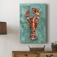 thumbnail image 5 of Aquatic Lobster I Premium Gallery Wrapped Canvas - Ready to Hang, 5 of 9