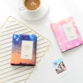 thumbnail image 1 of RENACLIPY 1Pack Portable Photo Album PU Adventure Book Candy Color For Anniversary, 1 of 8