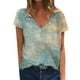 thumbnail image 1 of Gibobby Blusa Casual de Mujer Túnica holgada para mujer, camisetas informales verano, camiseta Floral manga corta con cuello redondo, blusa holga(M,XL), 1 of 4