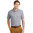 thumbnail image 2 of Gildan DryBlend Jersey Polo&nbsp;for Men, Short Sleeve Golf T-Shirt, Sport Grey S, 2 of 5