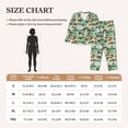thumbnail image 4 of Sikiie Colorful Hawaii Palms Women's Long-Sleeve Shirt and Full-Length Bottom Pajama Set (s-xxl)-, 4 of 7