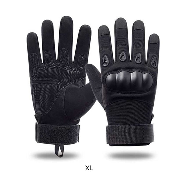 Baohd 1 Paire Gant Pratique Réglable Mitaines Respirantes Cyclisme Mains Gants de Protection Randonnée Randonnée Randonnée Randonnée Noir XL