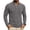 Dark Gray, variant on Long Sleeve T Shirts for Man Classic Half Button Placket Henley Shirts Comfort Regular Fit Casual Pullover Top Versatile Trendy Solid Color Basic Tee for Sports & Daily Wear M