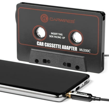 Carwires MJ200C Premium Car Cassette Adapter (Best Quality Cassette Adapter)