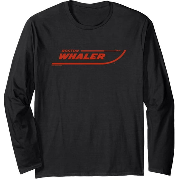 Velto Boston Whaler Red Logo Long Sleeve Swearshirt Full Size S-5XL