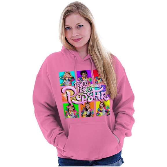 XOMG POP Party Like Popstar Album Hoodie Sweatshirt Women Brisco Brands 2X