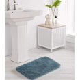 thumbnail image 2 of Bathroom Rug Non Slip Bath Mat for Bathroom (16 x 24, Slate) Water Absorbent Soft Microfiber Shaggy Bathroom Mat Machine Washable Bath Rug for Bathroom Thick Plush Rugs for Shower, 2 of 6