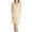 Beige, variant on Kaemgyyd Women Sleep Dress Soft Solid Color V Neck Spaghetti Strap Sleepwear Summer Sleeveless Scoop Neck Camis Nightgown