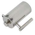 thumbnail image 6 of NFTIGB 1000ML Stainless Steel French Press Coffee Maker, Double Wall Hand Brewed Tea Pot and Milk Frother, 34 Ounces (1000 ml), Silver, 6 of 9