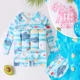 thumbnail image 2 of Nueva ropa de playa de verano para chico, traje de baño para bebé con gorro de baño, trajes de surf de una pieza para niños, traje de baño de flotabilidad para niñas, 2 of 6