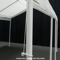 thumbnail image 5 of King Canopy 10ft x 20ft, 180gsm White Replacement Drawstring Carport Canopy Cover, 5 of 8