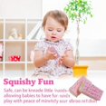 thumbnail image 4 of Pink Cookie Sensory Squeeze Toy with Soft Squishy Texture, 1 Pack, Pink Biscuit Design, for Girls, Relaxation Toy, 4 of 4