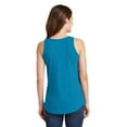 thumbnail image 2 of Port & Company Ladies Core Cotton Tank Top-XL (Neon Blue), 2 of 6