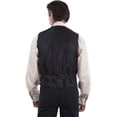 thumbnail image 4 of Scully Men's Classic Paisley Black Western Vest RW093N-BLK, 4 of 5