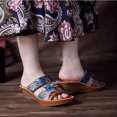 thumbnail image 6 of Plus Size Slides Women, Dress Sandals Women, Women Summer Sandals, Women Vintage Retro Summer Casual Sandals Comfort Walking Footwear Lightweight Non Slip Daily Fashion Shoes, Purple 8.5, 6 of 6