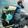 thumbnail image 3 of EBODA Altavoz de Ducha Bluetooth Impermeable, Altavoces Pequeños Inalámbricos Portátiles Flotantes IPX7, Tiempo de Reproducción 24H con Luz RGB para Kayak, Playa, Accesorios de Piscina, Regalos para U, 3 of 5