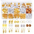 thumbnail image 1 of Coofit Hair Jewelry Rings Decorative 159PCS DIY Hair Cuffs Hair Decors Dreadlocks Beads, 1 of 10