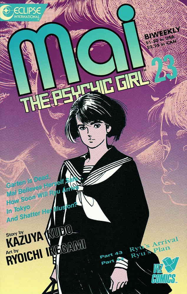 Mai The Psychic Girl 23 VF Eclipse Comic Book Walmart mai-the-psychic-girl-23-vf-eclipse-comic-book-walmart