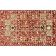 thumbnail image 1 of Ahgly Company Machine Washable Indoor Rectangle Traditional Sandy Brown Area Rugs, 2' x 4', 1 of 7