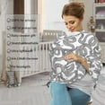 thumbnail image 4 of Haiem Snake Baby Nursing Cover & Nursing Poncho - Multi Use Cover for Baby Car Seat Canopy, Stroller Cover, 360°Full Privacy Breastfeeding Coverage, 4 of 9