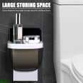 thumbnail image 3 of Yeacher Paper Towel Dispenser Wall-Mounted Bathroom Roll Paper Coreless Toilet Tissue Dispenser Container Home Waterproof, 3 of 8