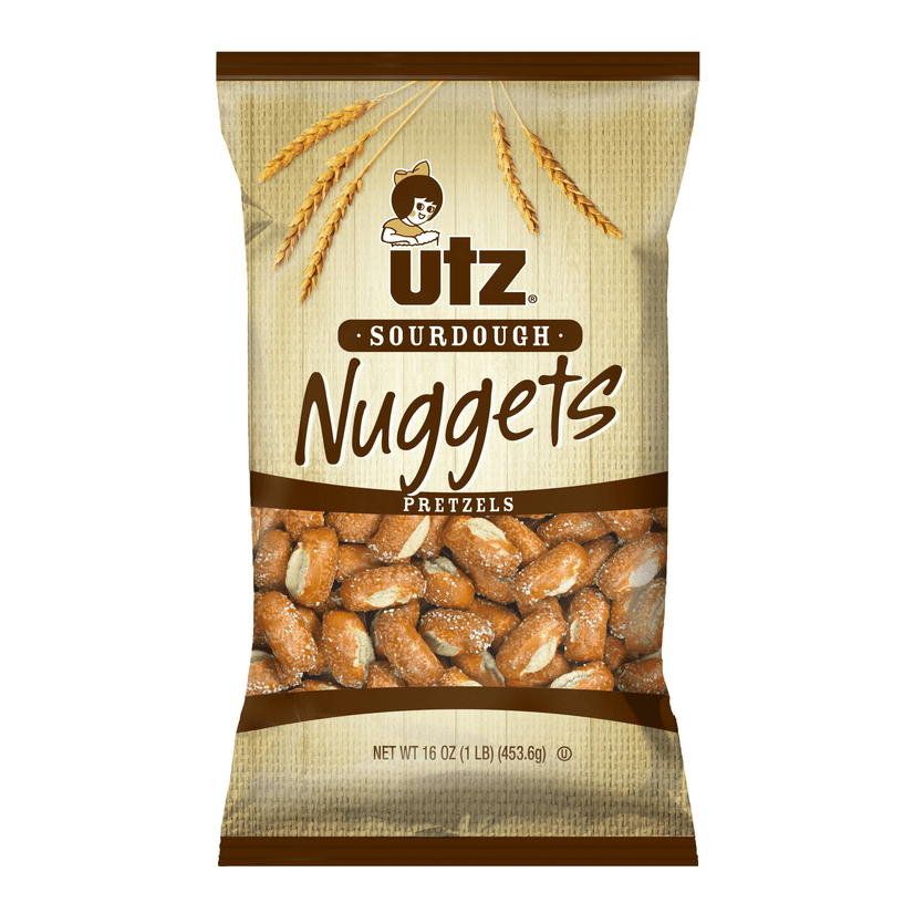 Utz Sourdough Nuggets Pretzels 16 oz