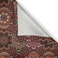 thumbnail image 4 of Ambesonne Moroccan Window Valance, Vintage Ottoman Tile, 54" X 18", Green Vermilion Ruby, 4 of 5