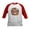 Red/White, variant on CafePress - Halloween Fun: Trick Or Treat Time Kids Baseball T Shirt - Kids Cotton Baseball Jersey, 3/4 Sleeve Shirt