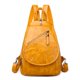 thumbnail image 1 of Mochilas de cuero de alta calidad para mujer, mochila de lujo de diseño para mujer, mochila para niñas, mochila sólida para viajes RSFRIC Juventud, encanto, belleza, personalidad, 1 of 3