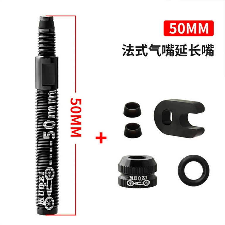 RONSHIN Aluminum Alloy Mquzi Mountain Road Bike Valve Extender Valve Inner Tube Extension Valve Adapter