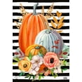 thumbnail image 3 of Briarwood Lane Striped Pumpkins Autumn Garden Flag, 3 of 4