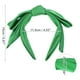 thumbnail image 3 of Ofertas Únicas 1 Pc Diadema de Lazo Doble Capa Clásica de Moda para Mujeres y Niñas 5.91"x1.38" Verde Profundo, 3 of 4