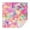 Colorful Tie Dye, variant on Colorful Tie Dye Pattern Square Tablecloth,Waterproof Square Table Cover,Wipeable Spillproof Washable Table Cover for Home Kitchen Party Decor 42"X42"(107x107cm)