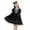 Black, variant on Enjoytime Girls Halloween Costumes Witch Dress Lace Up Witch Dresses with Cape Hat Belt Vintage Party Witch Outfit