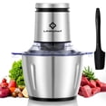 thumbnail image 1 of Procesador de alimentos LinkChef, 2 litros, 600 W, 8 tazas con 4 cuchillas, acero inoxidable, 1 of 6