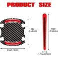 thumbnail image 2 of Wabjtam 8pcs Universal 3d Car Door Handle Paint Scratch Protector, Reflective Stripe Stickers Anti-scratch Car Outdoor, 2 of 5