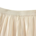 thumbnail image 2 of SWSMCLT Women's Tulle Skirt Pleated Skirt Tutu Chiffon Layered High Waisted Calf Length Casual Stretch Green Small-Large, 2 of 4