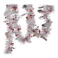 thumbnail image 2 of Guirnalda navideña de oropel, adorno brillante navideño de 1,8 m, decoración para de , guirnalda metálica retorcida para repisa de techo., 2 of 6