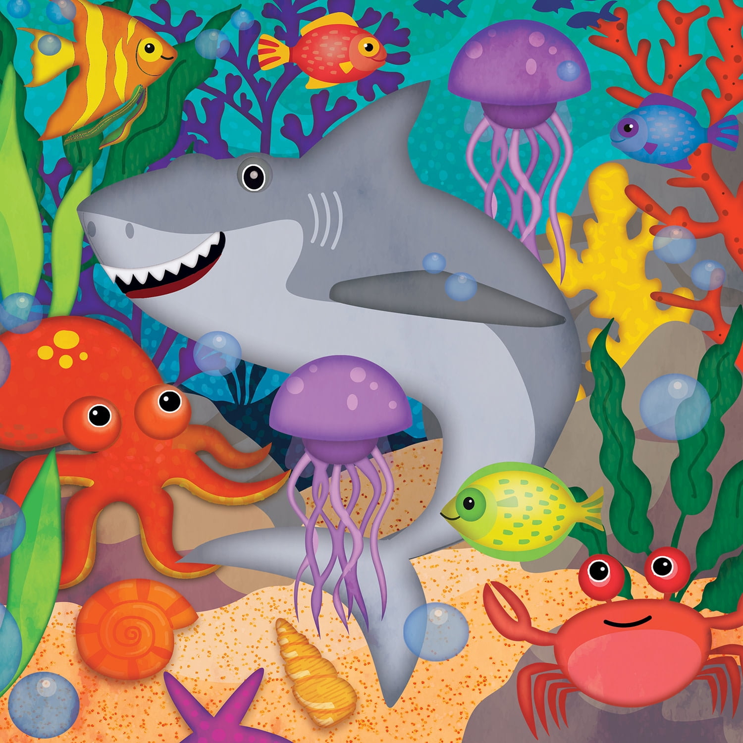 MasterPieces Kids Value Jigsaw Puzzle - Under the Sea 48 Pieces