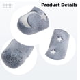 thumbnail image 3 of Pet Calming Pillow for Dogs Cats, 15.7 x 23.6 in / 40 x 60 cm Glow In The Dark Pet Pillow with Star Design, U-Shaped Pet Pillow for Joint & Neck Support, Machine Washable Gray, 3 of 5