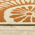 thumbnail image 6 of Oriental Weavers Montego 697J6 Beige/Blue Floral Runner Indoor/Outdoor Rug, 6 of 9