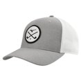 thumbnail image 1 of Sombrero Mizuno Standard Crossed Clubs, malla, gris jaspeado, 1 of 1