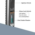 thumbnail image 4 of Yeuligo Torch Lighters, 7.6in Long Butane Lighter with Visible Window, Adjustable and Refillable Lighter for Kitchen Fireplace Camping Candle Grill BBQ Fireworks.Gas Not Included(Black), 4 of 4