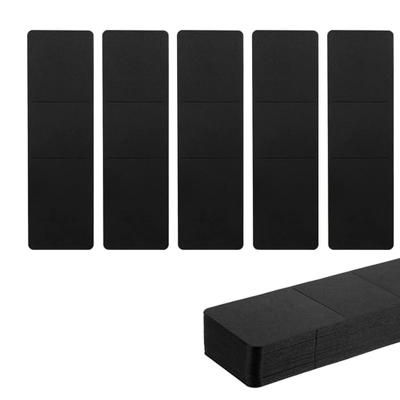 Bookmark Sleeves,Bookmark Holder Display Sleeve Packaging Selling,Bookmark Sleeves Resin Bookmark Holder Organizer,DIY Bookmarks Blank Display Cards Book Markers,Pens Bookmark Wrapping Black