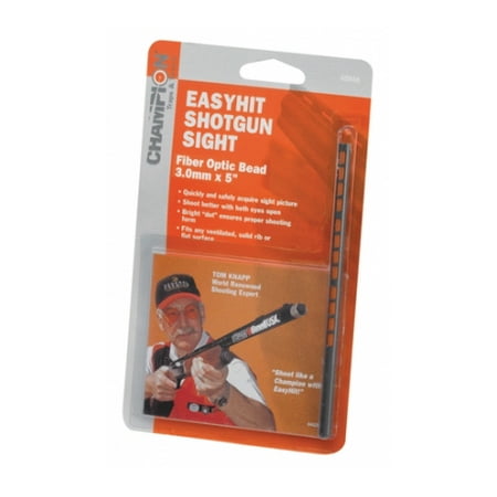 Champion Traps and Targets Easy Hit Shotgun Sight 3mm, (Best Trap Skeet Shotgun)